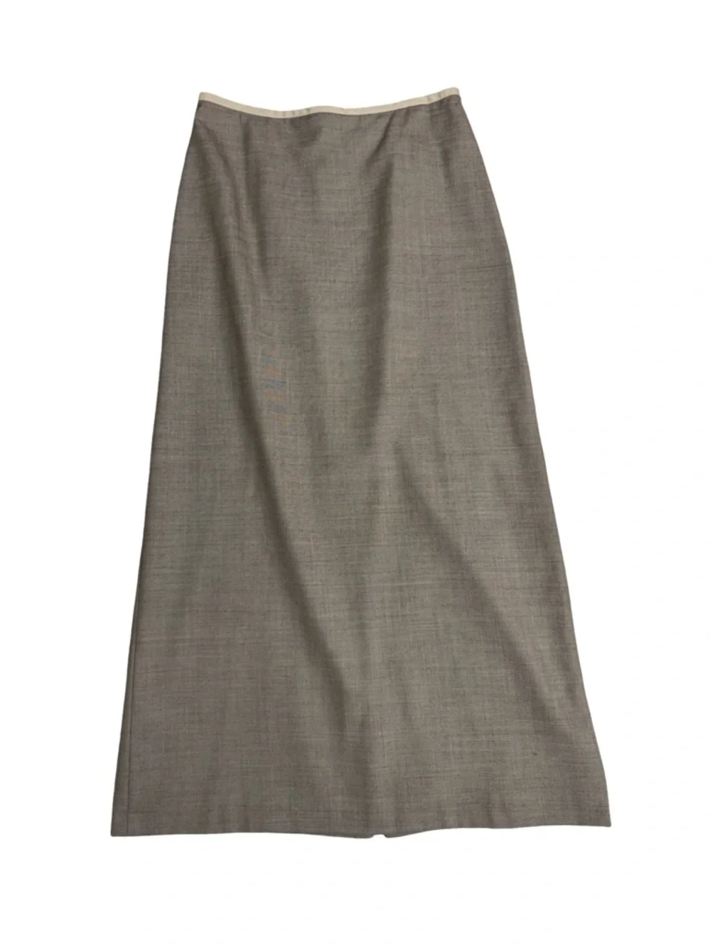 Vintage 90s J. Crew Long Wool Skirt RARE Tailored Lined Quiet Luxury Old Money - Picture 2 of 13